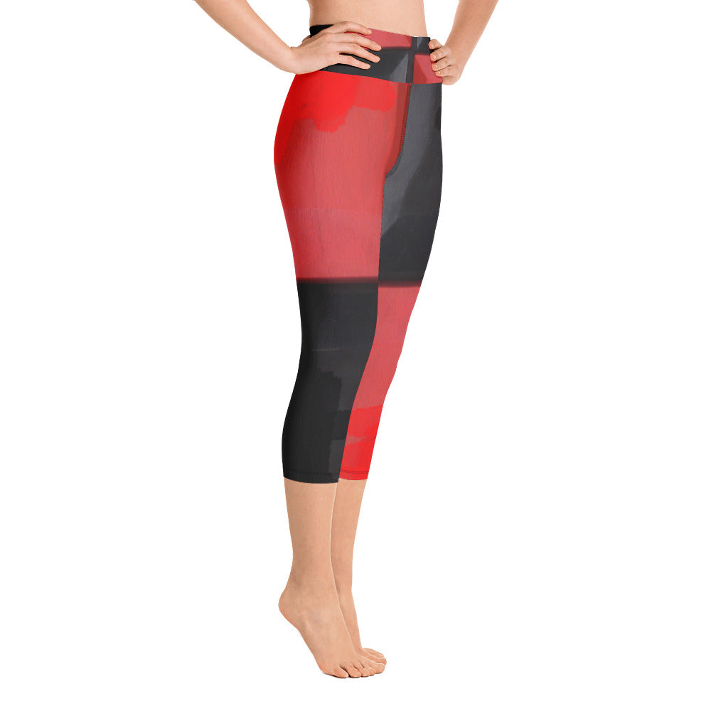 "Darring" High Waist Capri Leggings