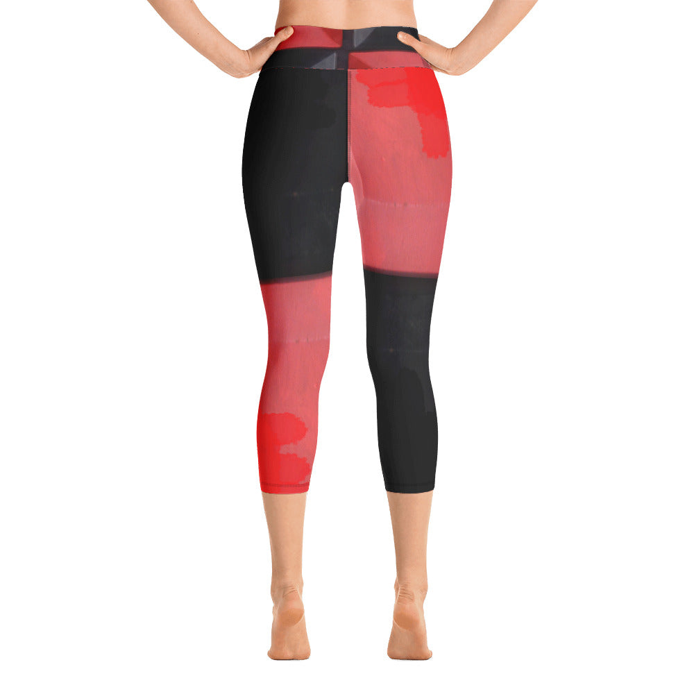 "Darring" High Waist Capri Leggings