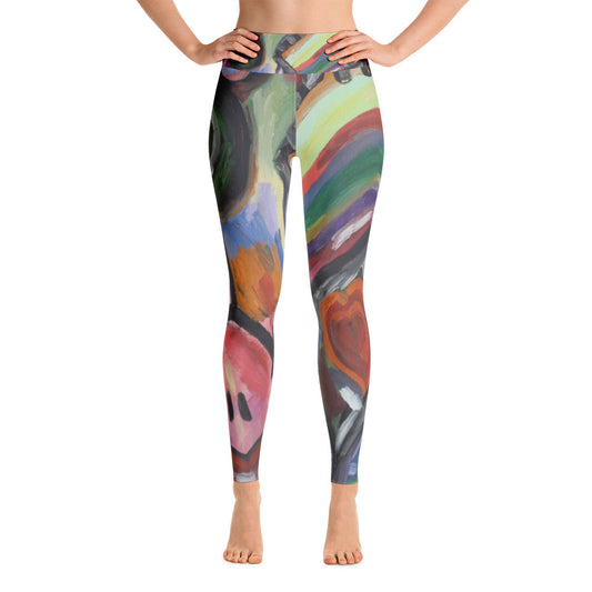 "Crazy life" High waist  Leggings