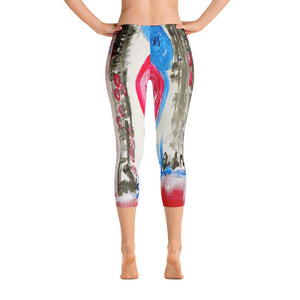 "What you see is what you get" Capri Leggings