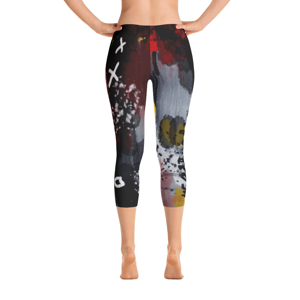 "Warrior" Capri Leggings