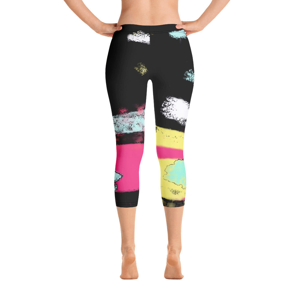 "City life" Capri Leggings