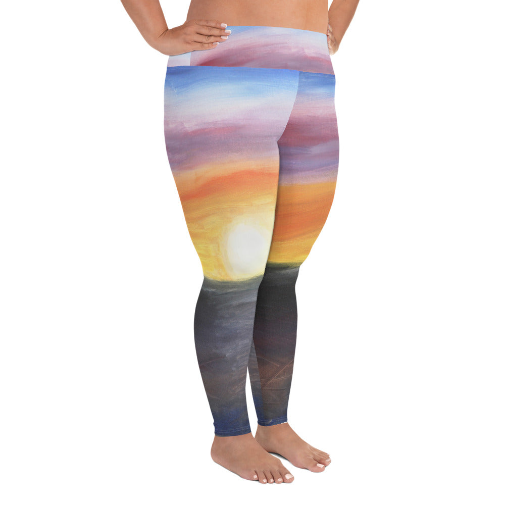 "Rainbow" Plus Size Leggings