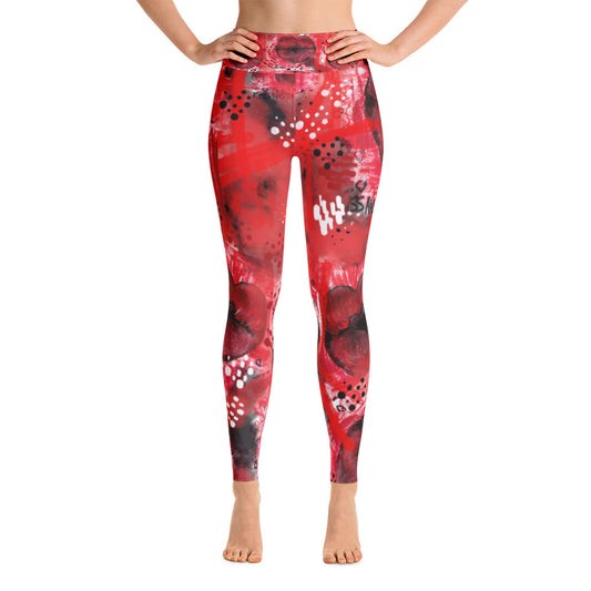 "Kiss me" high waist Leggings