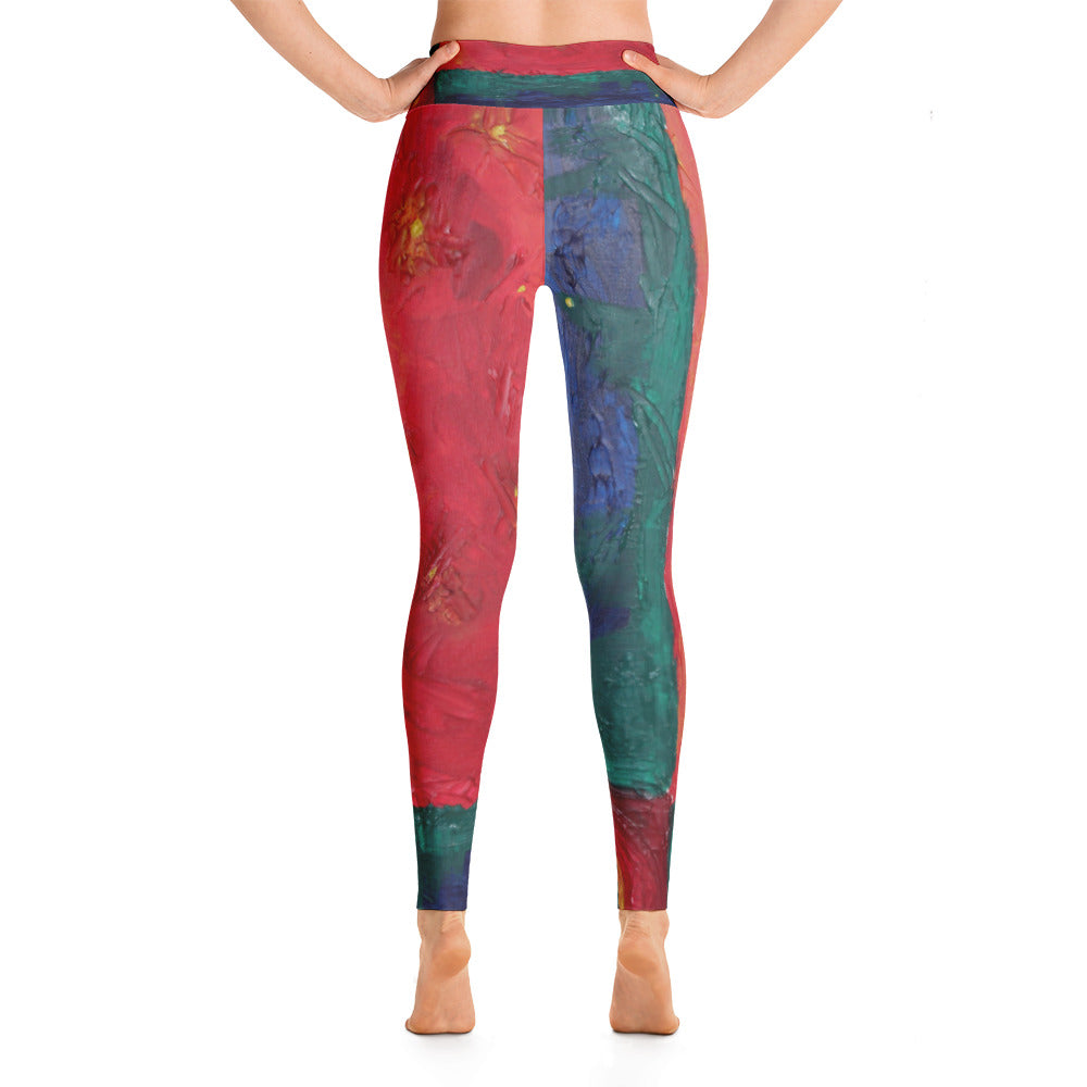 "Beautiful day" high waist Leggings