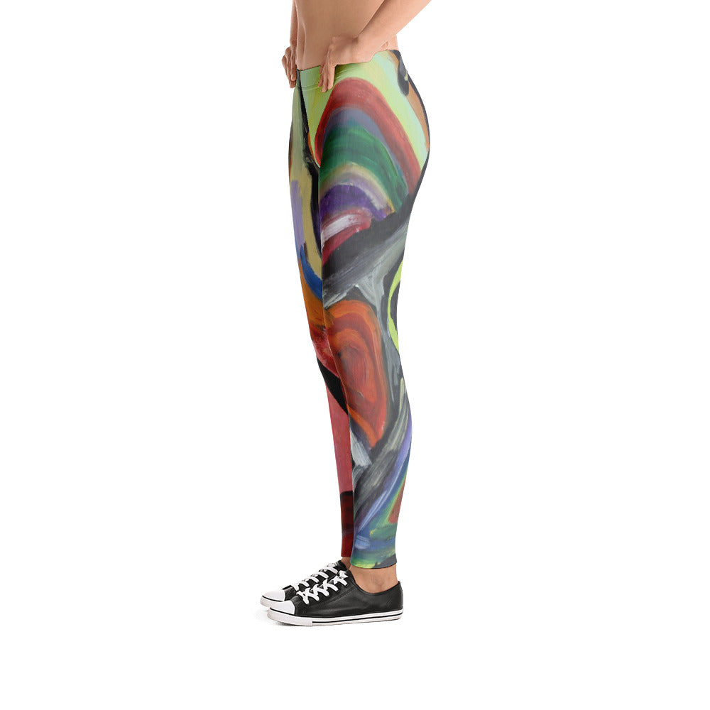 "Crazy life" Low waist Leggings