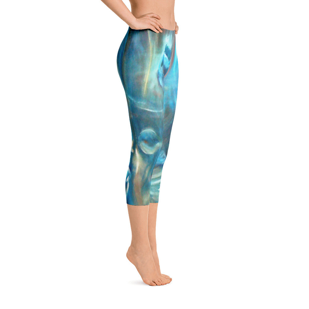 "Under the sea" Capri Leggings