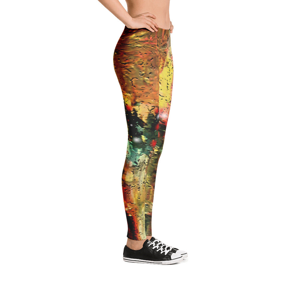 "City that never sleeps" low waist Leggings