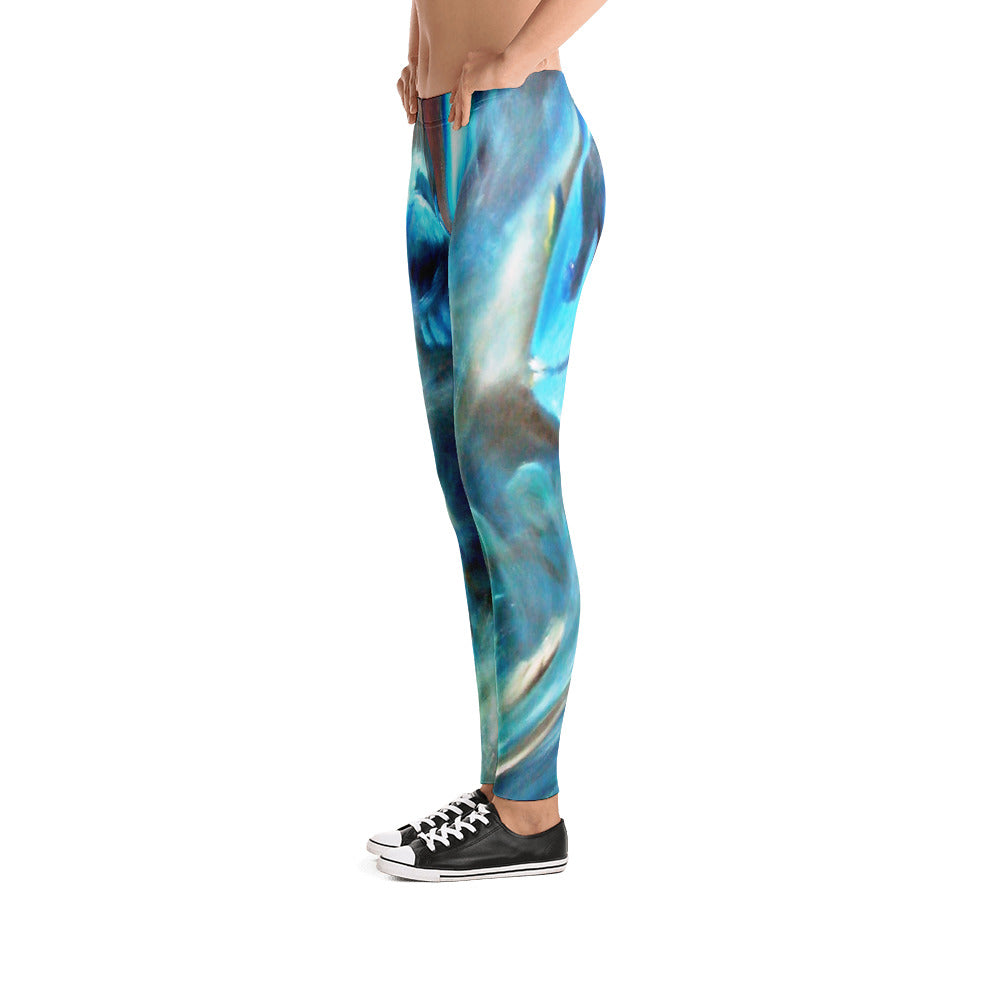 "Under the sea" low waist Leggings