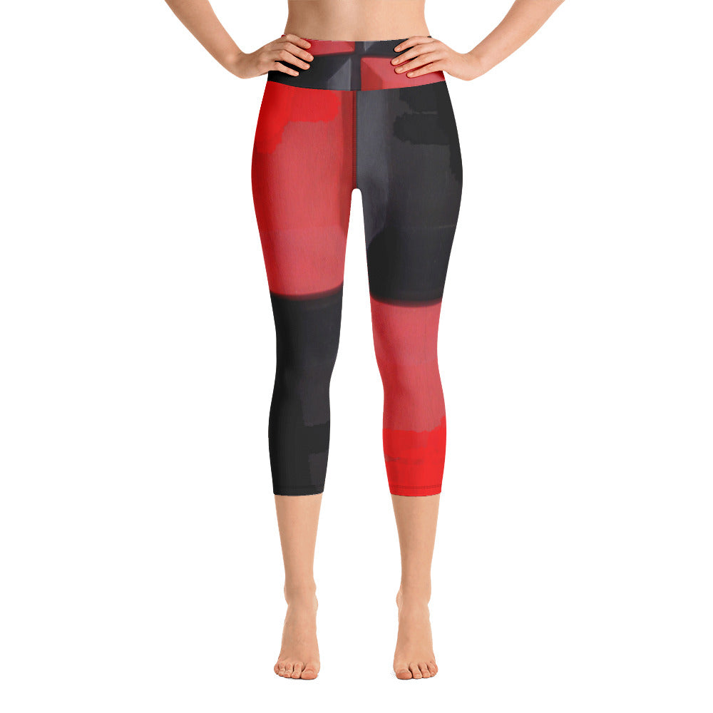 "Darring" High Waist Capri Leggings