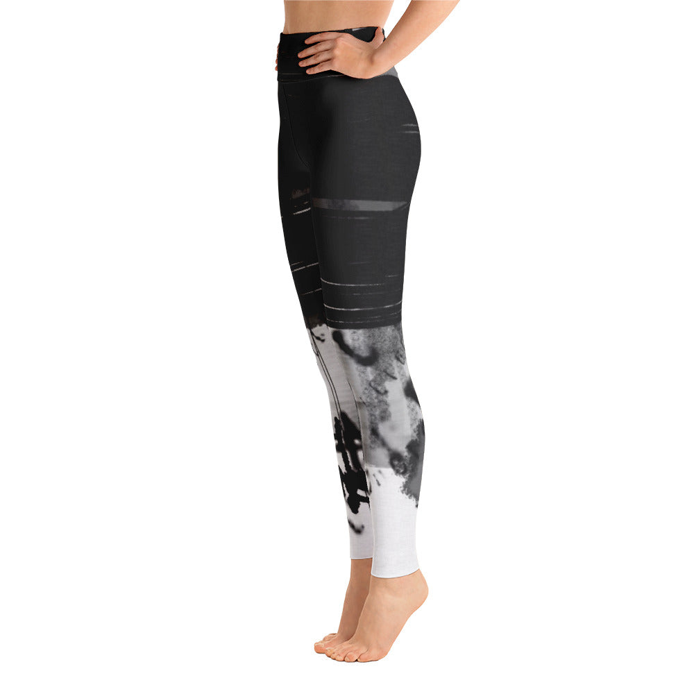 "Code" high waist Leggings