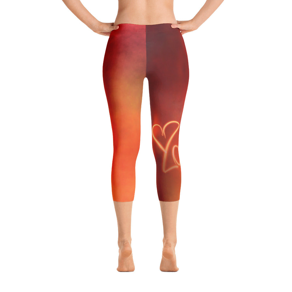 "Glowing" Capri Leggings