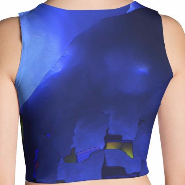 "Beneath the walls"  Sublimation Cut & Sew Crop Top