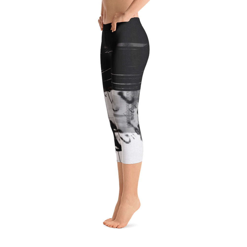 "Code" Capri Leggings