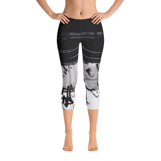 "Code" Capri Leggings