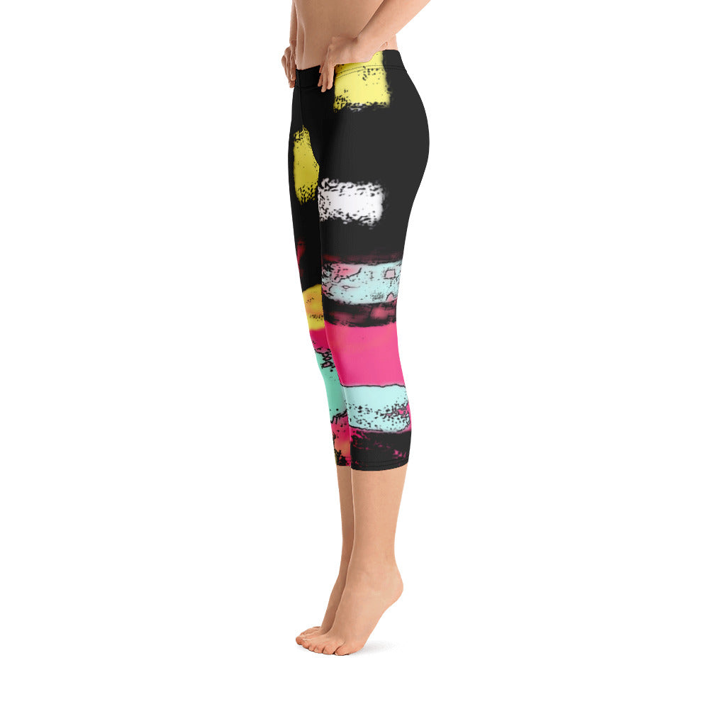 "City life" Capri Leggings