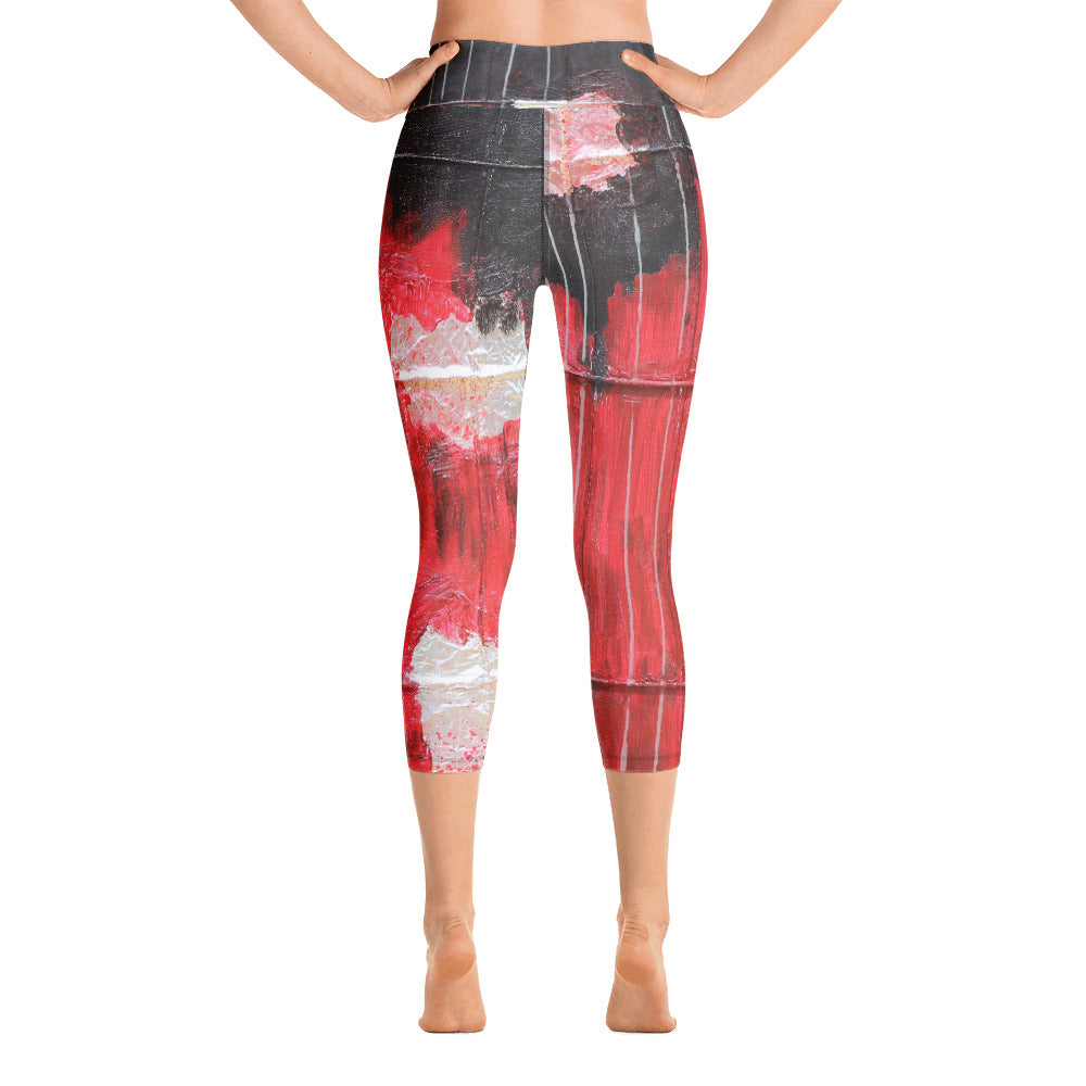 "Future" High Waist Capri Leggings