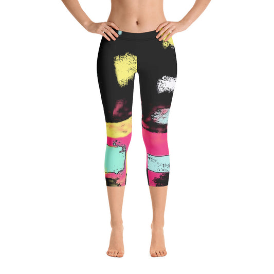 "City life" Capri Leggings