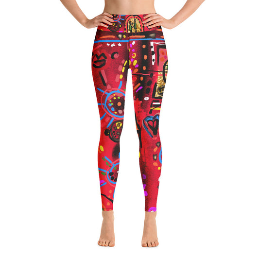 "Secret Love" high waist Leggings