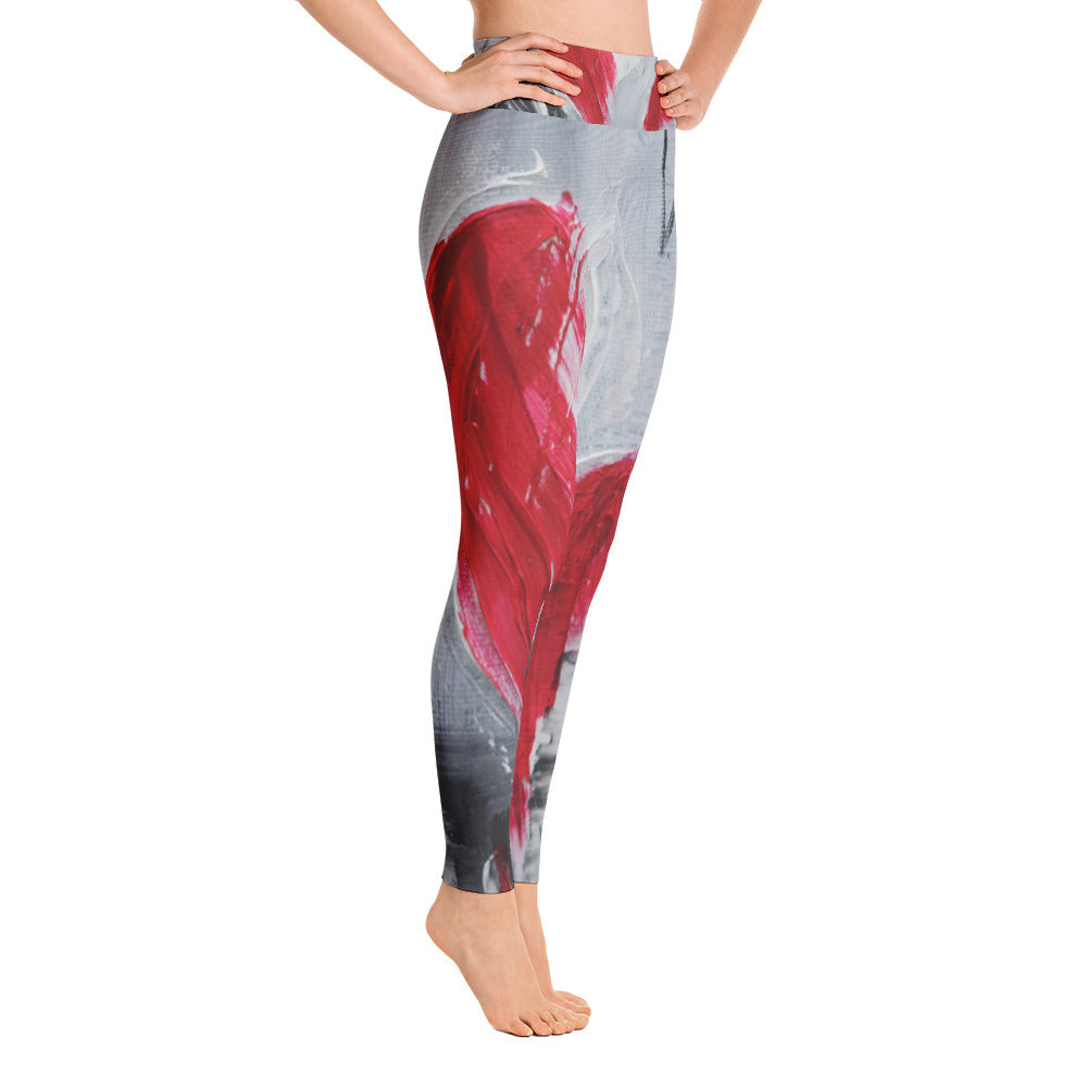 "Remember love" high waist Leggings