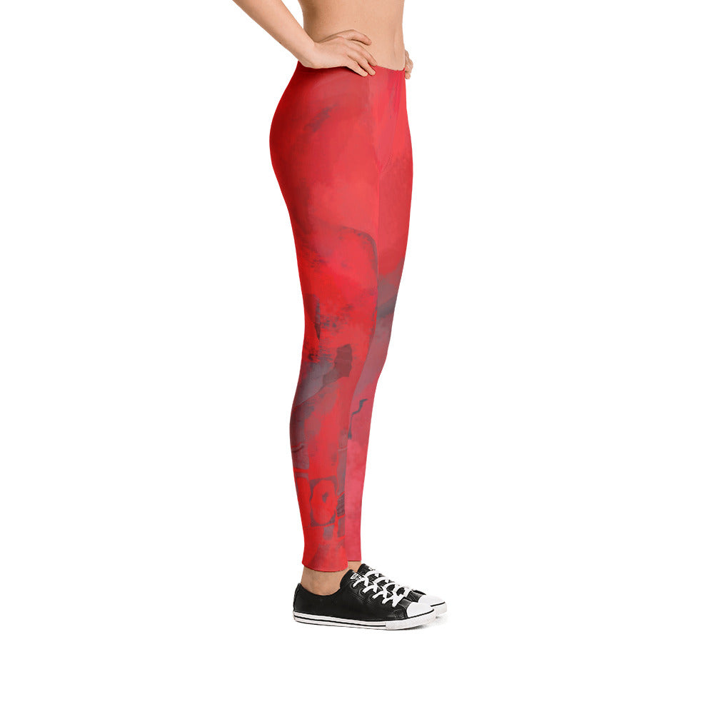 "Passionate" low waist Leggings