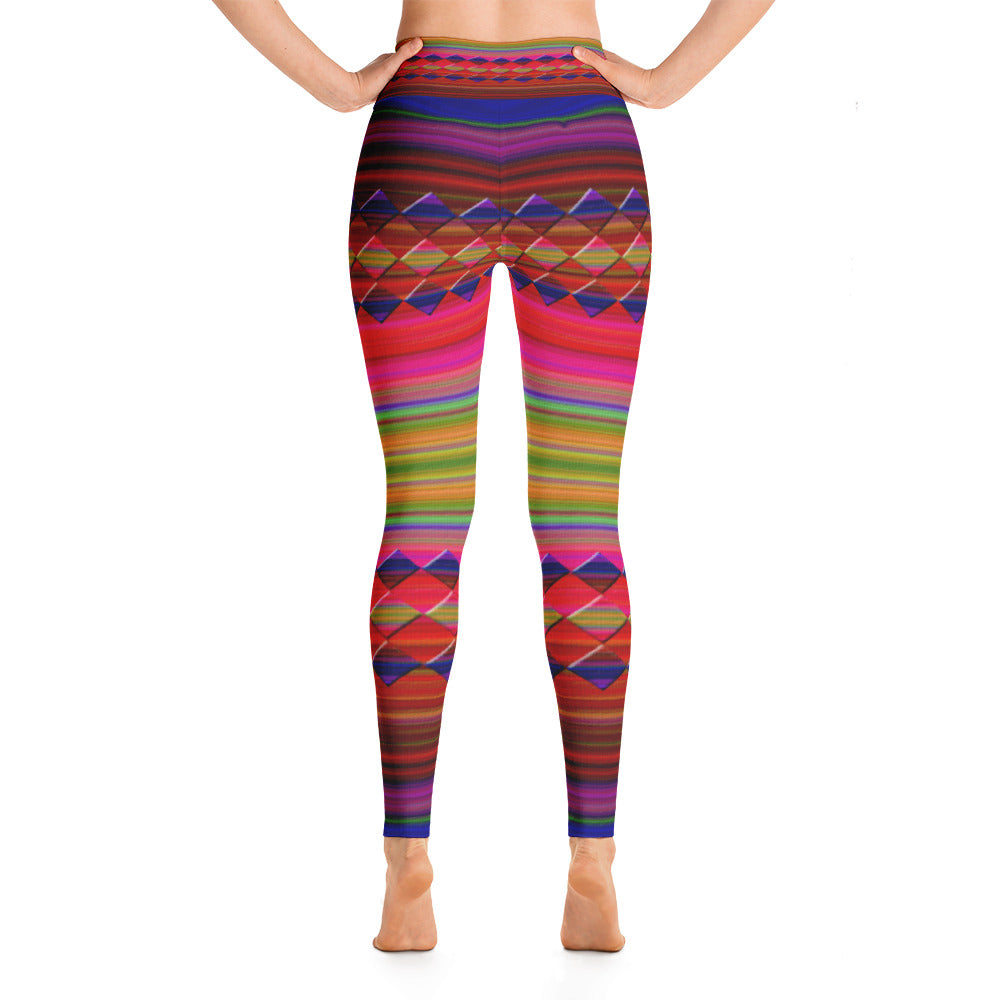 "Let's color" high waist Leggings