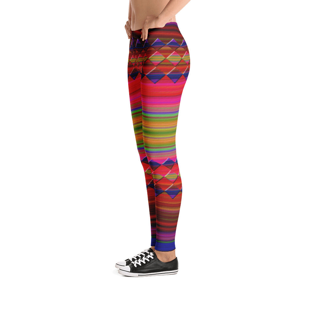 "Let's color" low waist Leggings