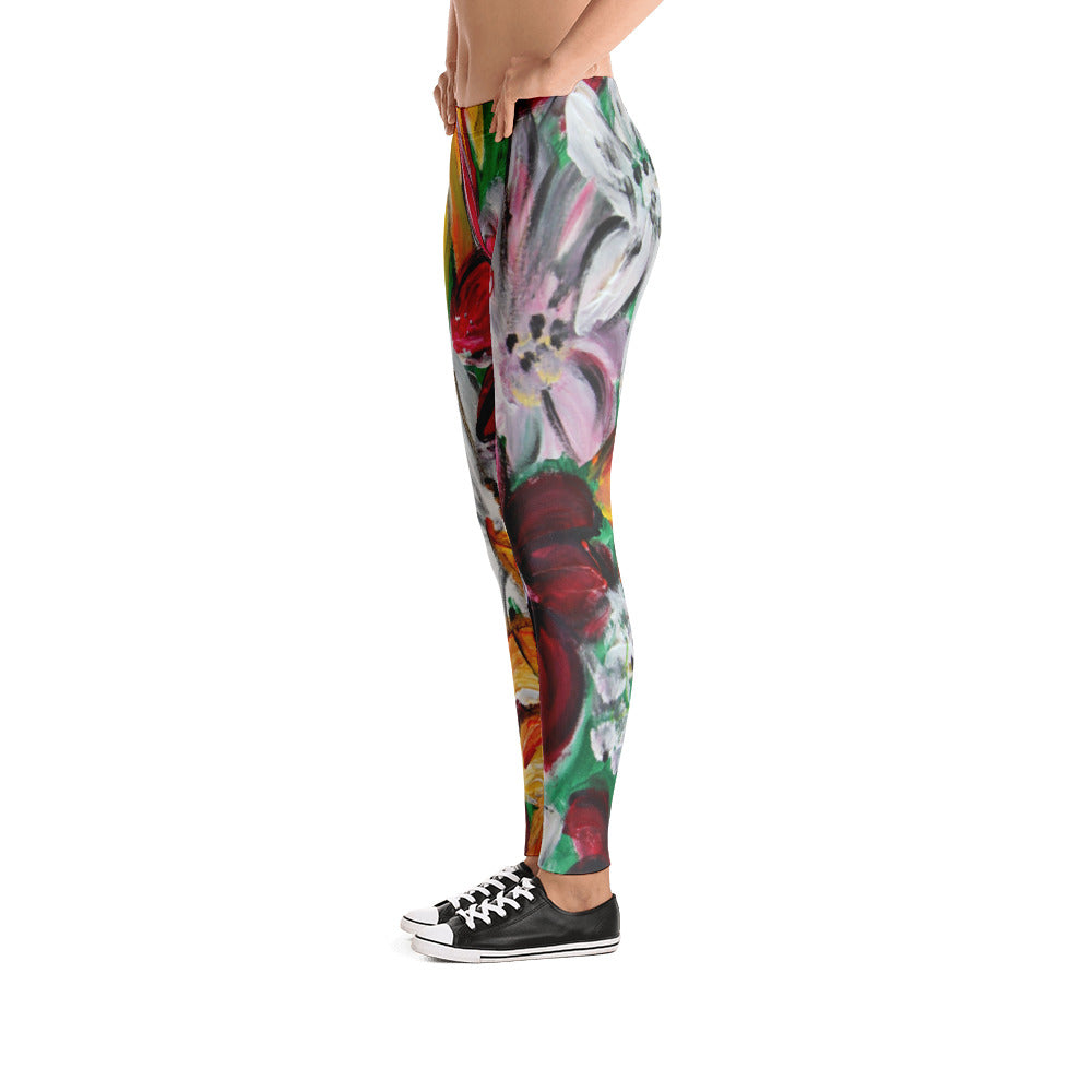 "Garden" low waist Leggings