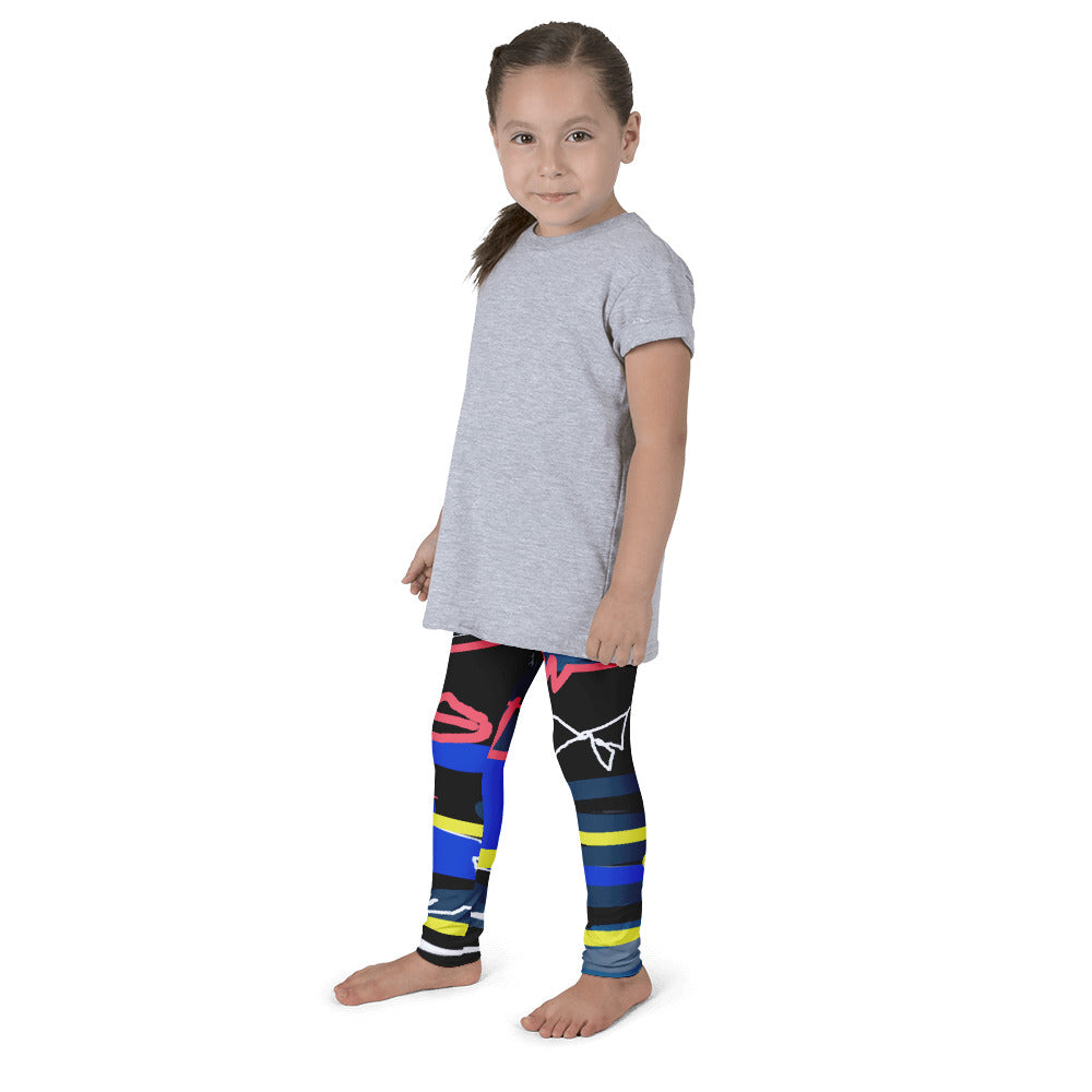 "Find the way " Kid's leggings