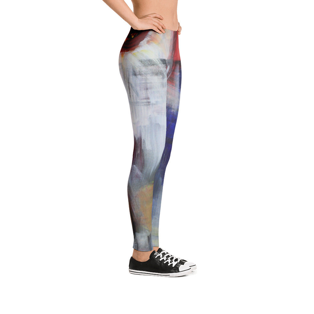 "Begging" law waist Leggings