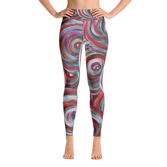 "Life is good" high waist Leggings