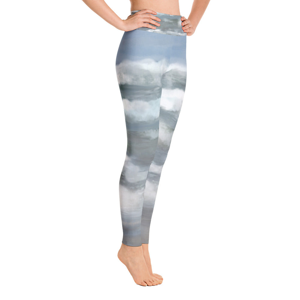 "Life is a beach" high waist Leggings