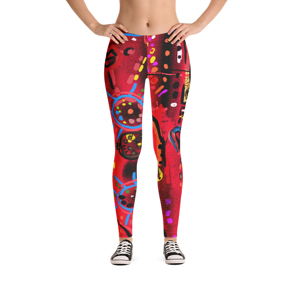 "Secret Love" Law Waist Leggings