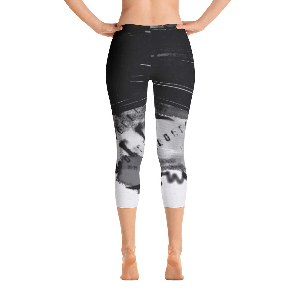 "Code" Capri Leggings