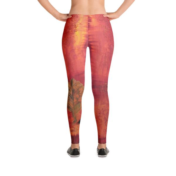 "Autumn" low waist Leggings