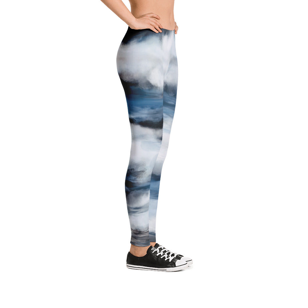 "Wave" low waist  Leggings