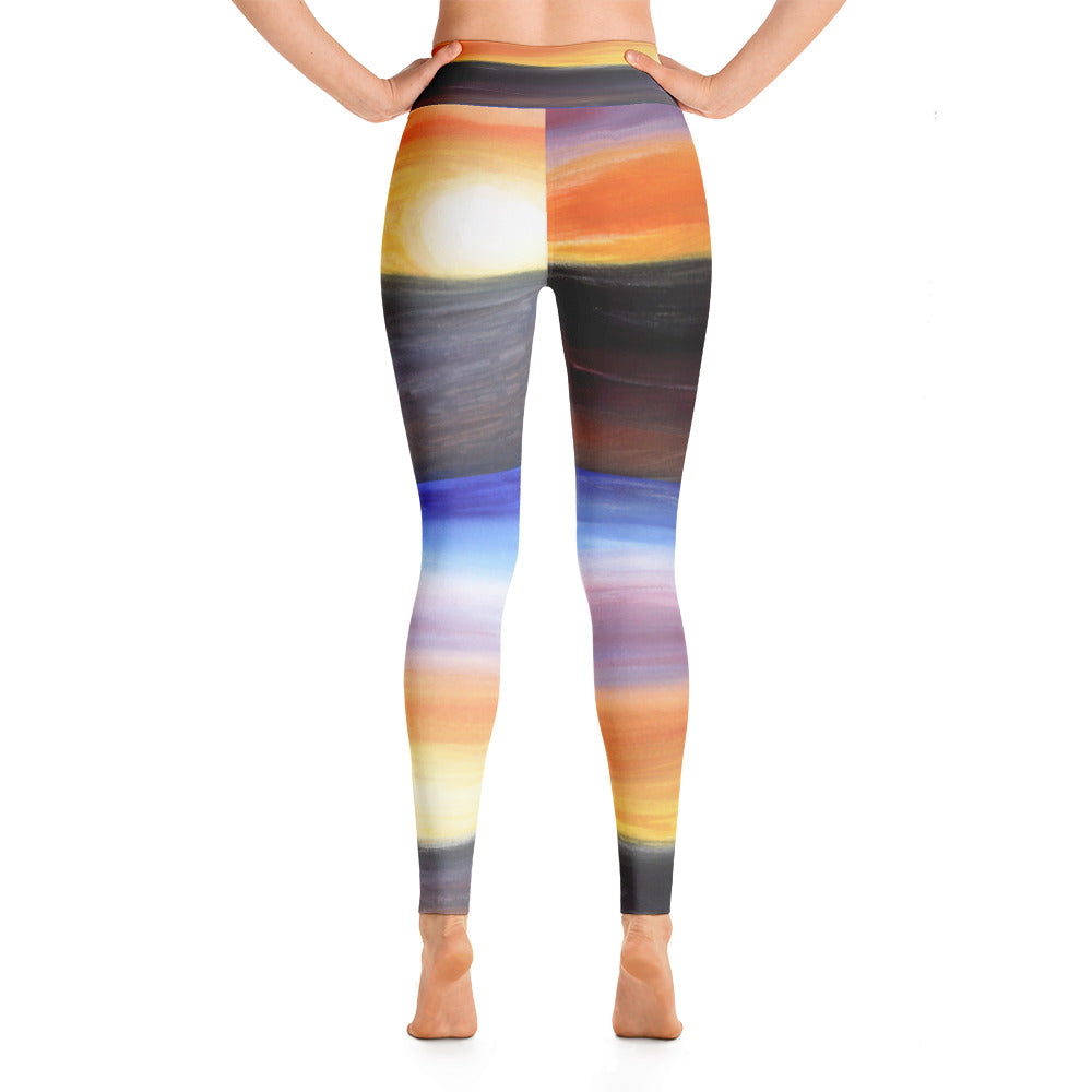 "Rainbow" High waist  Leggings