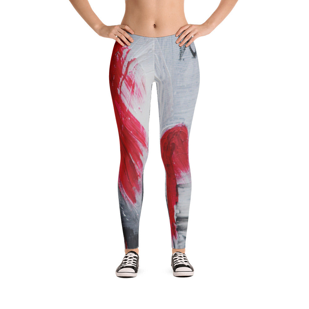 "Remember love" low waist Leggings