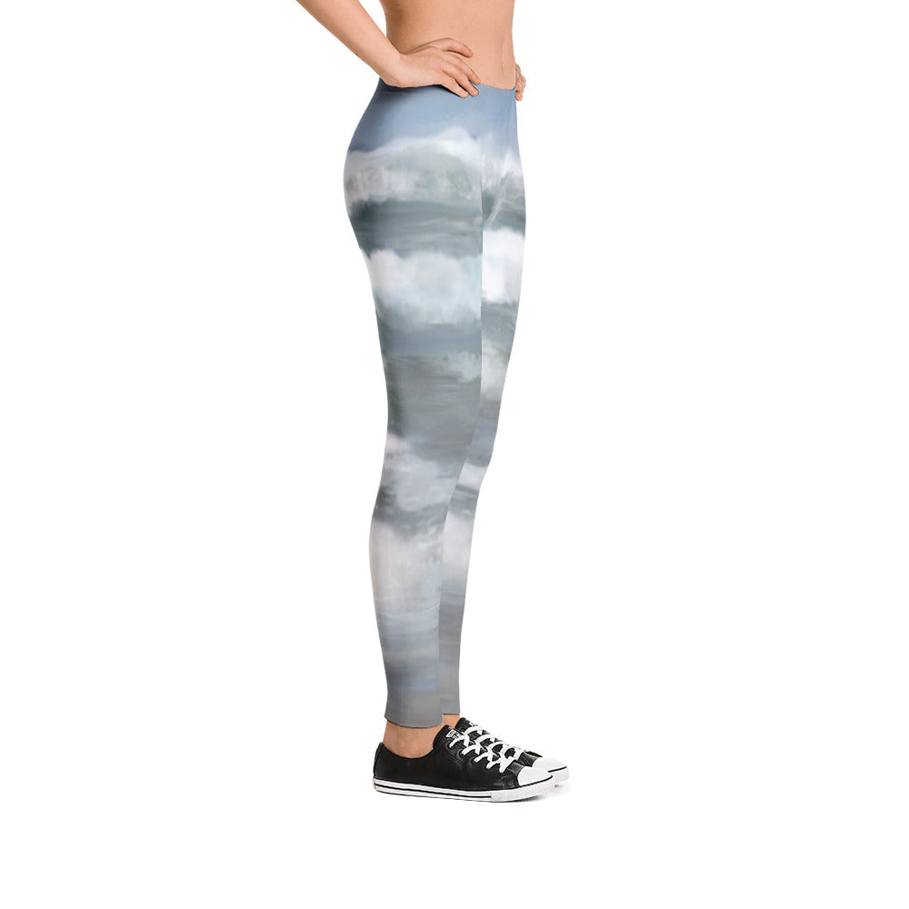 "Life is a beach" low waist Leggings