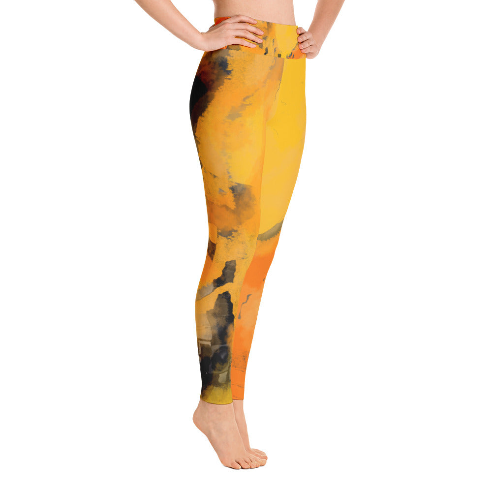 "I am the sun" high waist Leggings