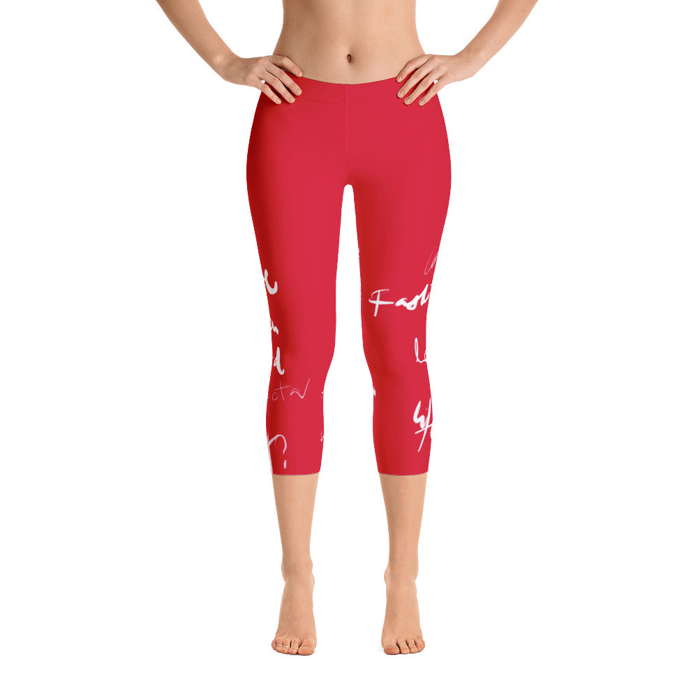 "Runway" Capri Leggings