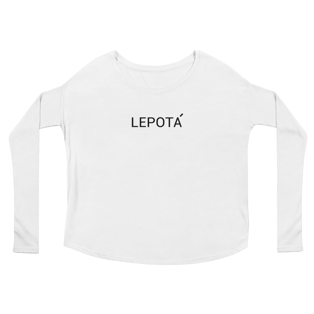 "Lepota" Ladies' Long Sleeve Tee