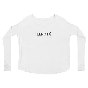 "Lepota" Ladies' Long Sleeve Tee