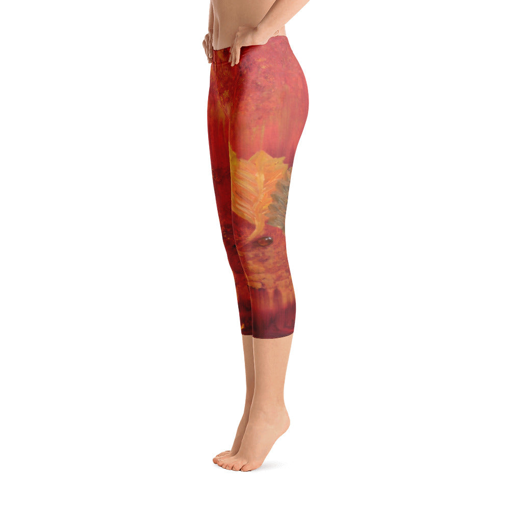 "Autumn" Capri Leggings