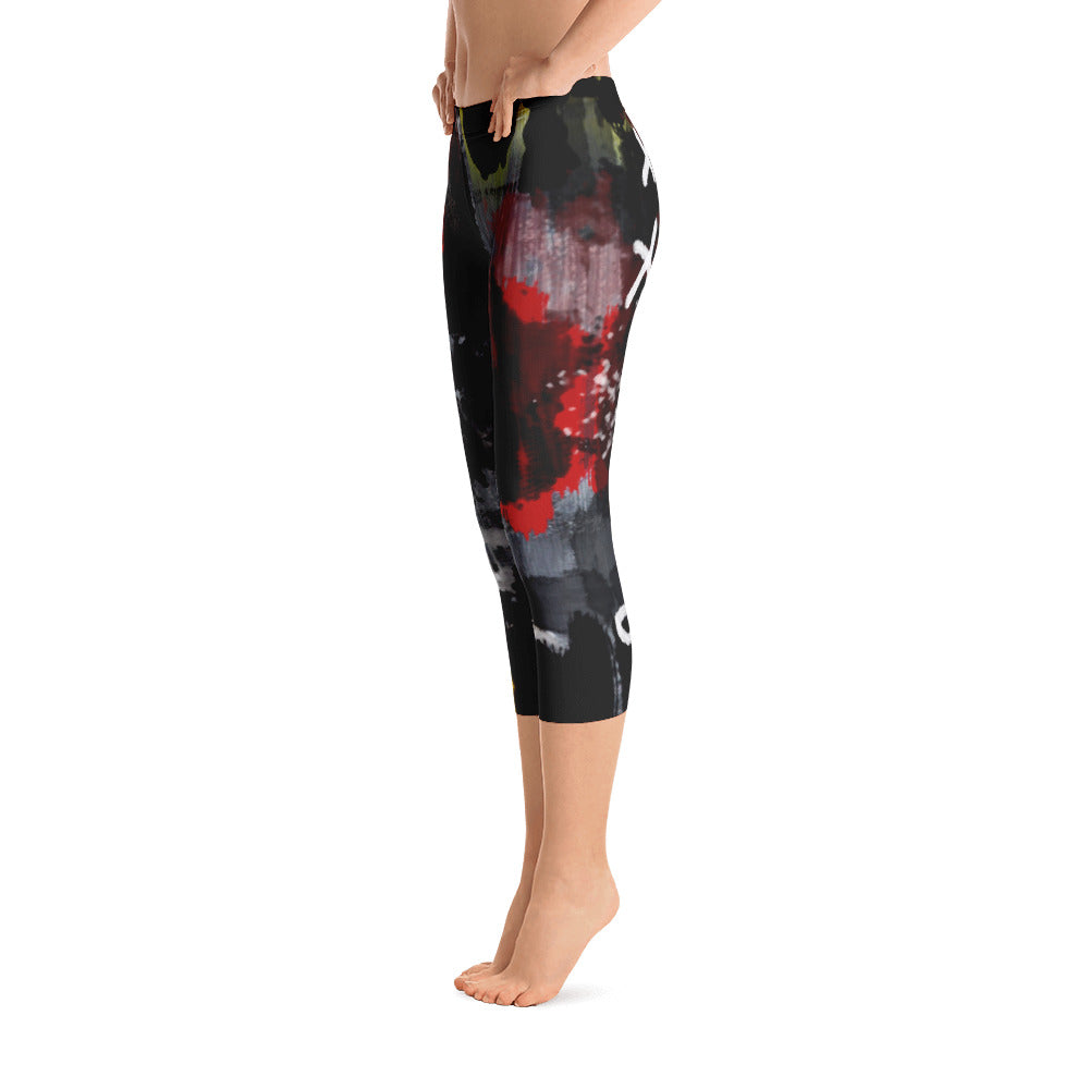 "Warrior" Capri Leggings