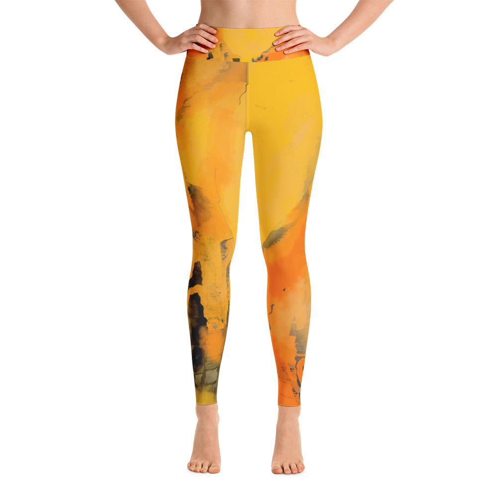 "I am the sun" high waist Leggings