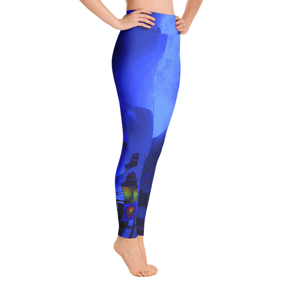 "Beneath the walls" High waist  Leggings