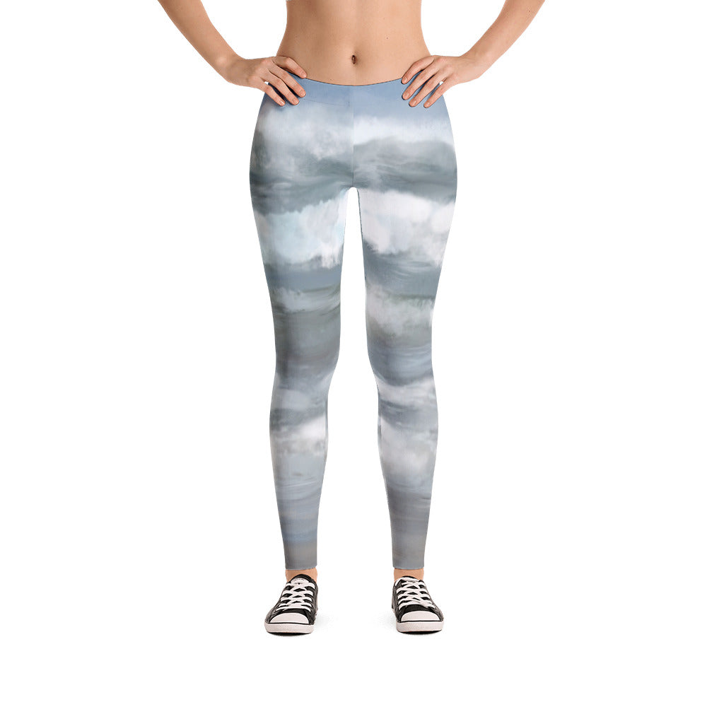 "Life is a beach" low waist Leggings