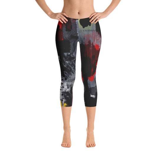 "Warrior" Capri Leggings