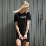 "Lepota" Organic cotton t-shirt dress